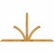 Ekena Millwork Richland Rough Sawn Timber Gable Bracket, Western Red Cedar, 96"W x 52"H x 2"D x 4"F, 13/12 Pitch GBW096X52X0204RIC00RWR - alternate 1